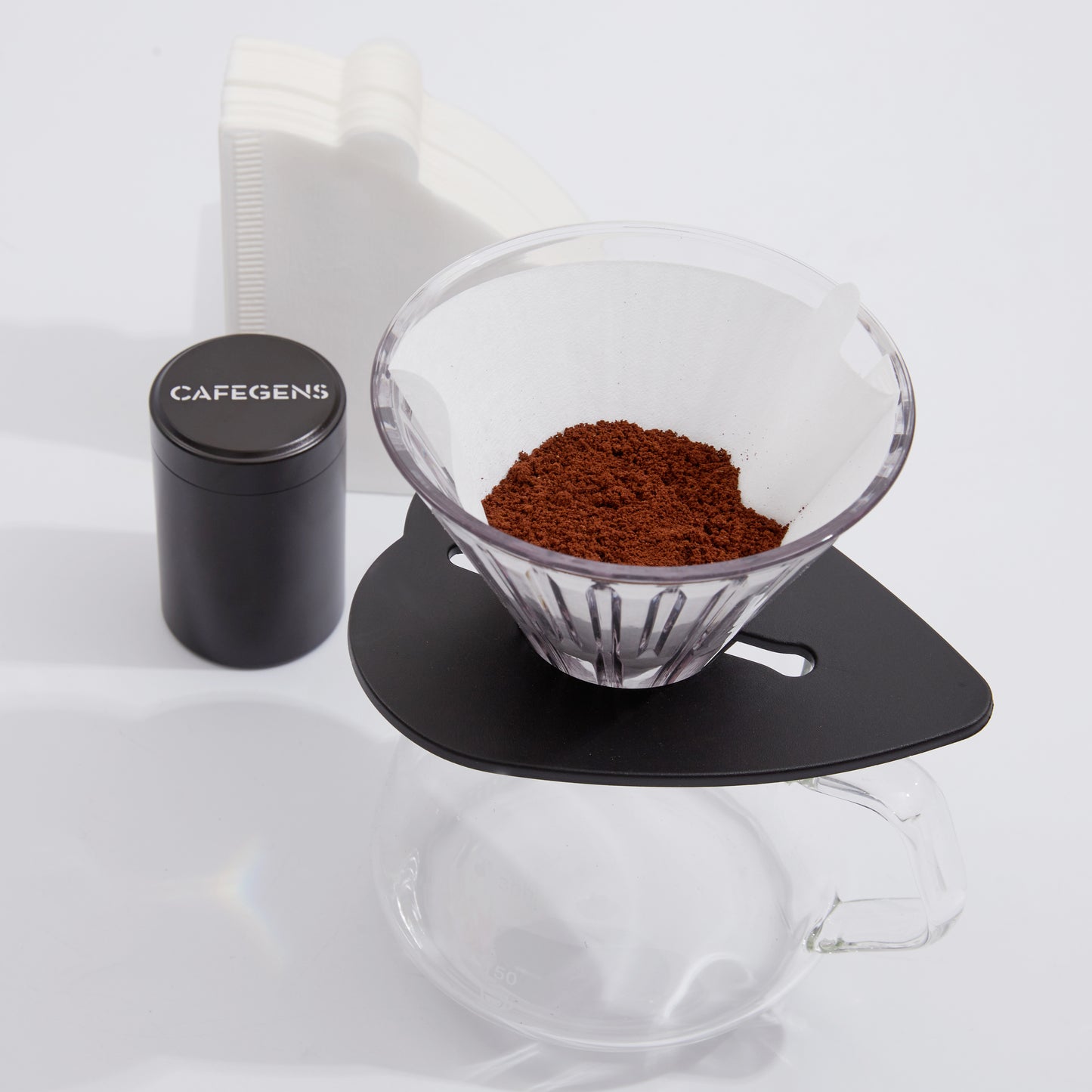 CAFEGENS V01 hand pour coffee filter paper filter cup 400 Total Filters