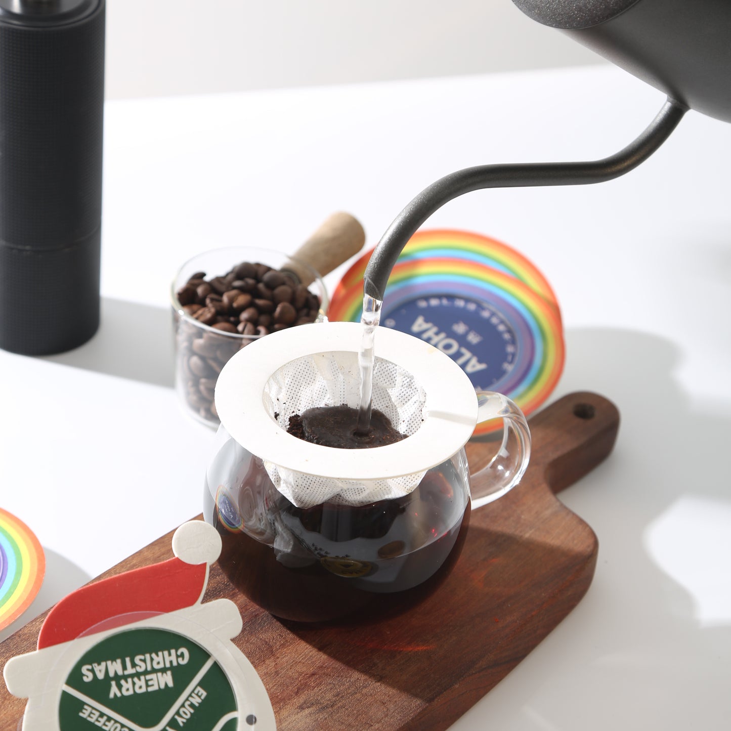 Mini drip coffee maker Compostable UFO Saucer Drip Coffee Filter Bag (50pcs/bag)