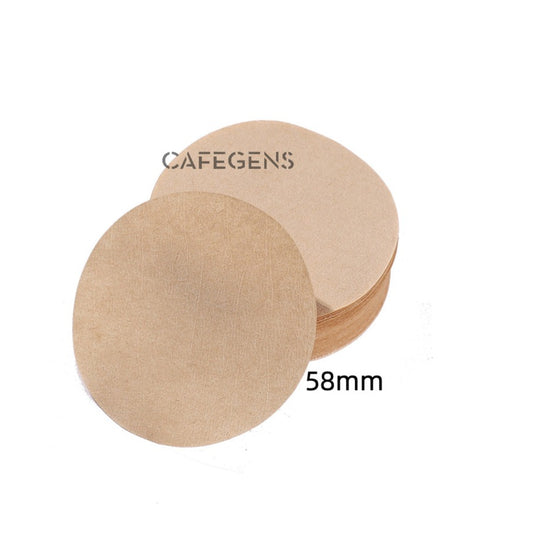 CAFEGENS 58mm Round Italian coffee maker paper filters